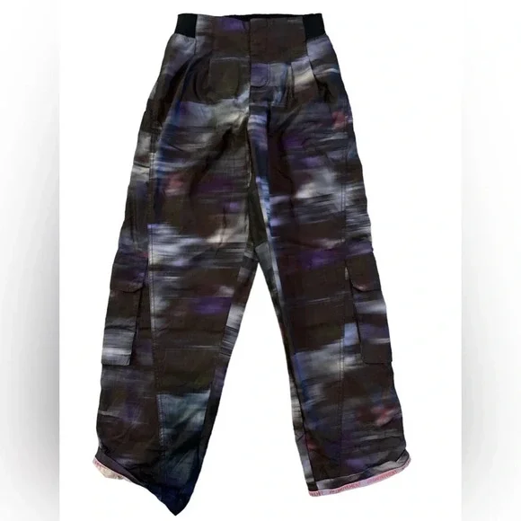 Free People Fp Movement Mesmerize Me Cargo Utility Lightweight Pants Nwot XS - Picture 6 of 8